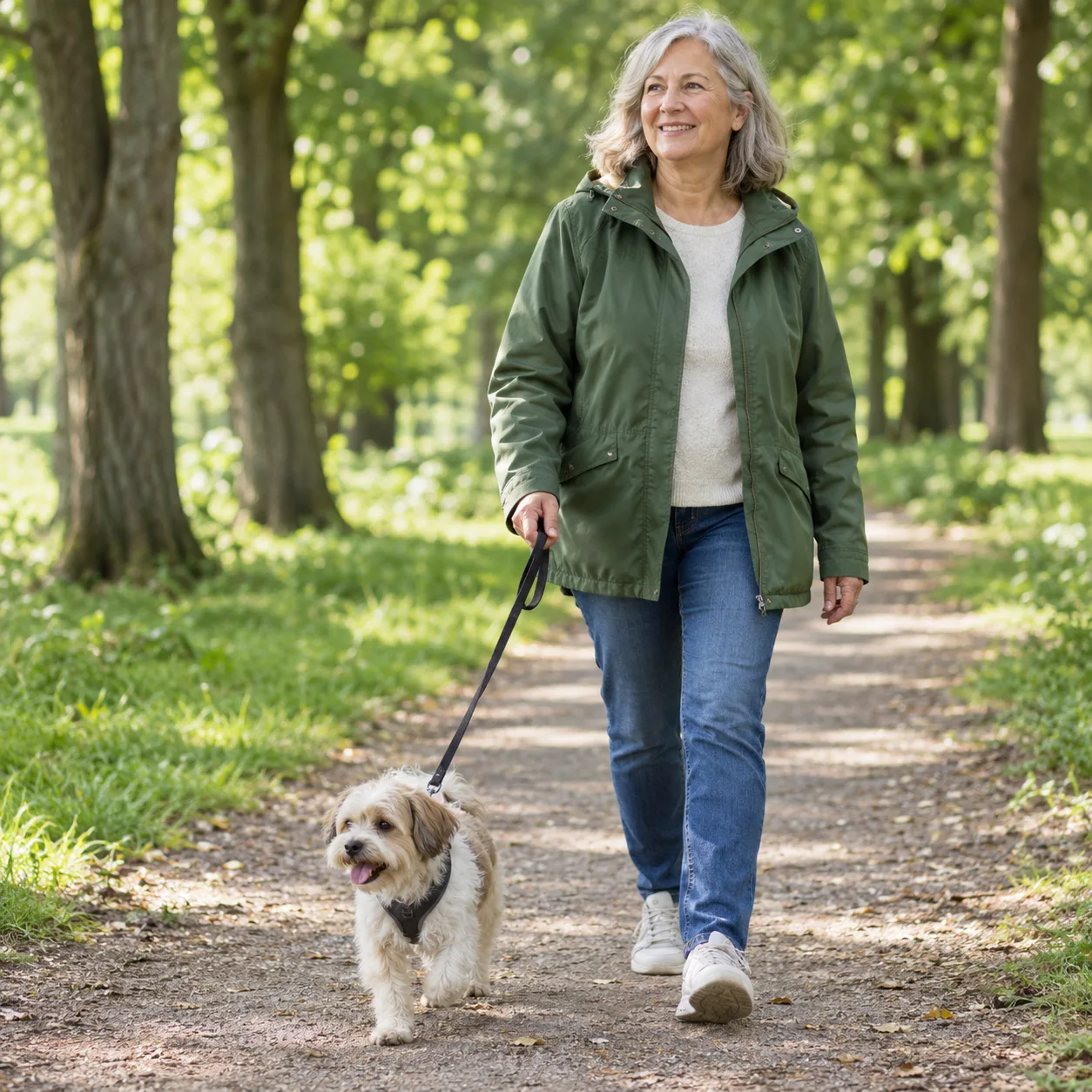 Amparo, 63, de paseo